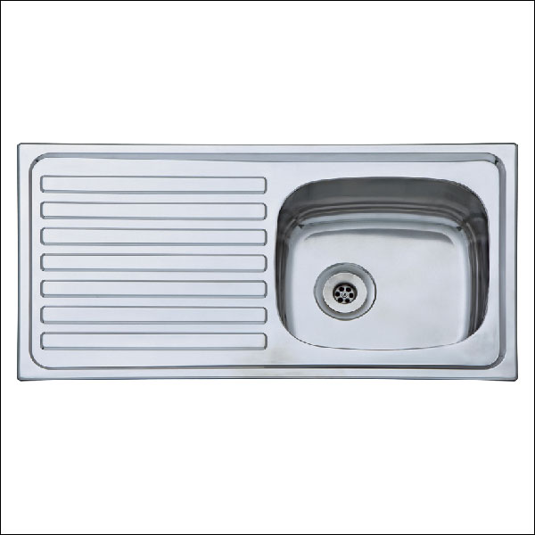 Stainless steel kitchen sink