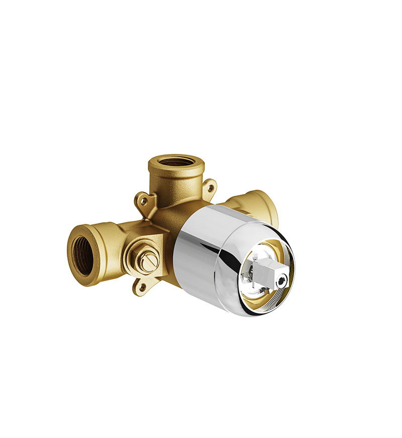 Pressure balanca valve shower base