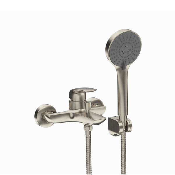 Single handle external shower/tub set