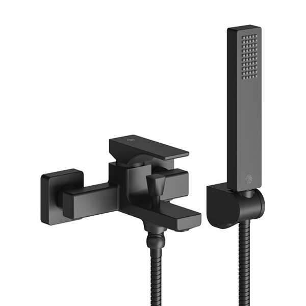 Single handle external shower/tub set