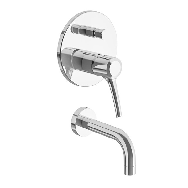 Single handle bath/shower set, shower not included