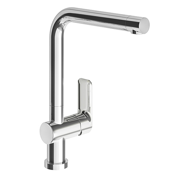 Single handle deck mount kitchen mixer