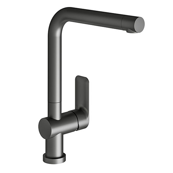 Single handle deck mount kitchen mixer