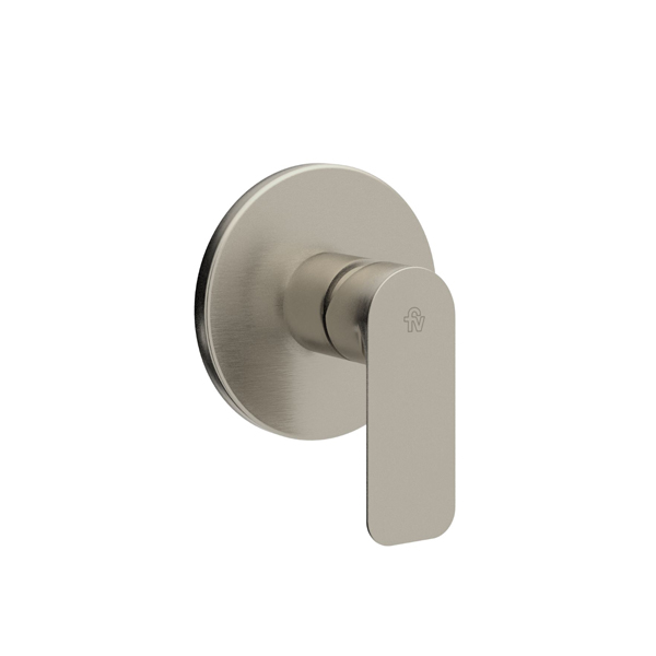 In wall single handle shower mixer