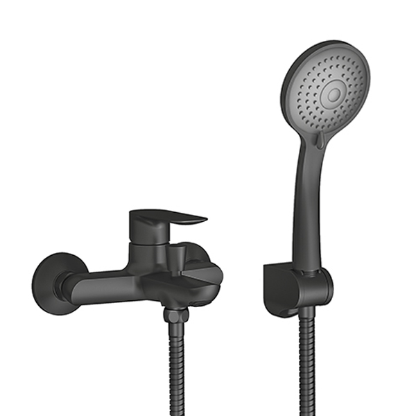 Single handle external shower/tub set