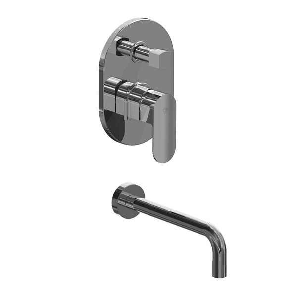 Single handle tub and shower mixer