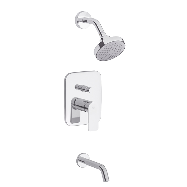 Single handle tub and shower mixer