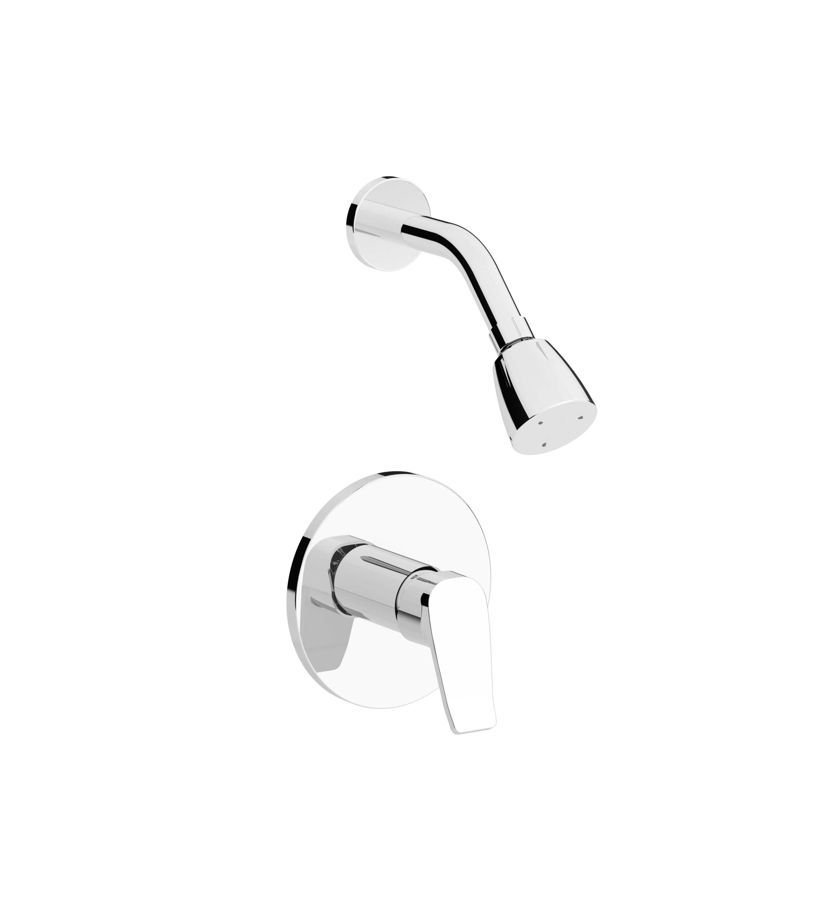 Single handle shower set