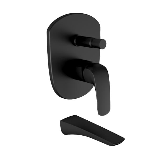  Single-lever mixer for shower and tub.