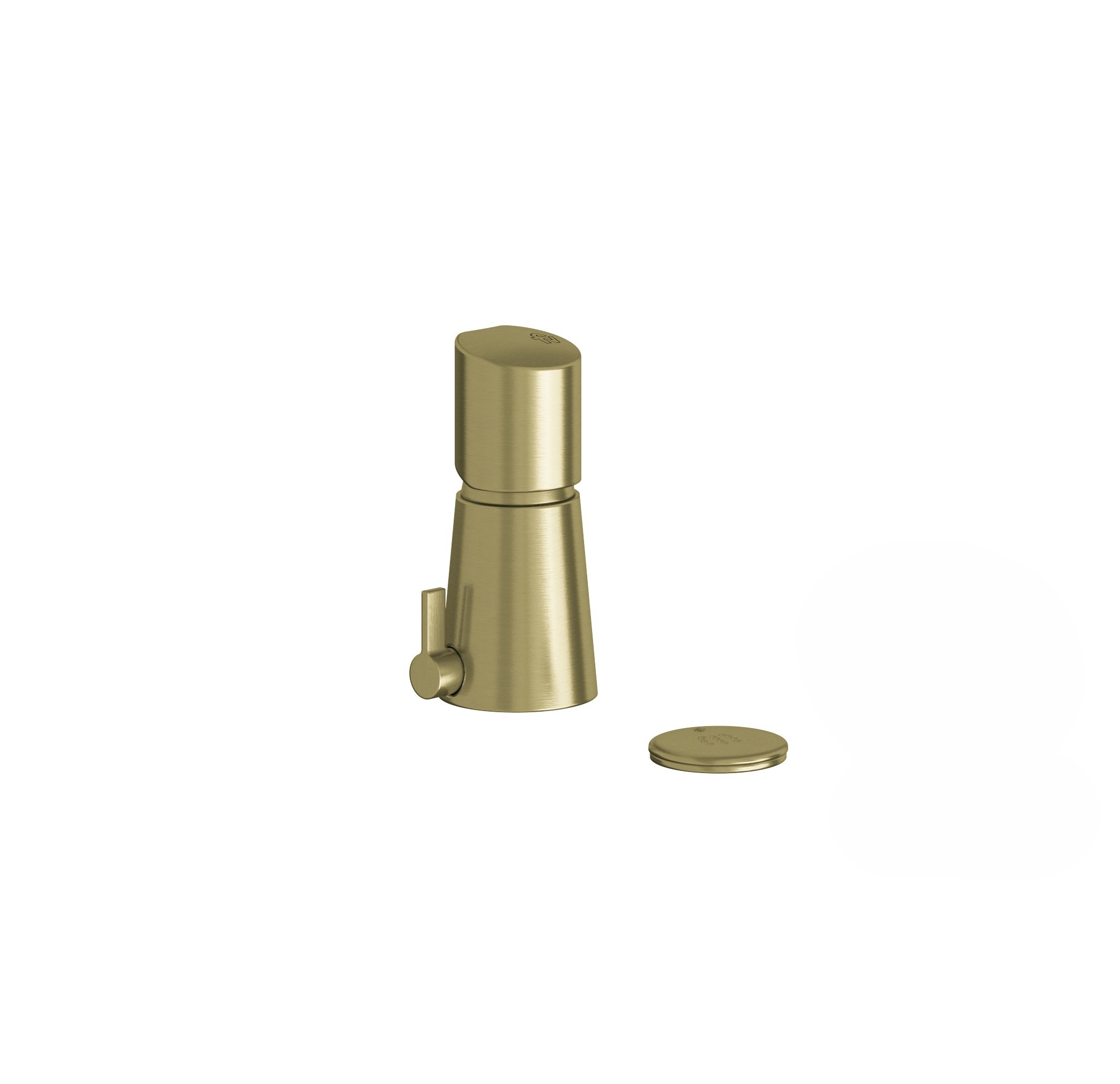 Single handle bidet set.