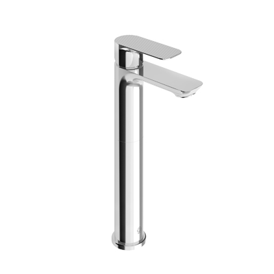Single handle vessel faucet.