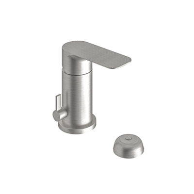 Single handle bidet set, with stopper.