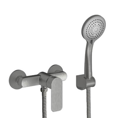 Single handle shower wall mount mixer.