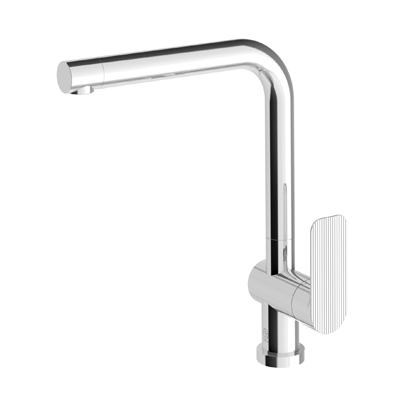 Single handle deck mount mixers.