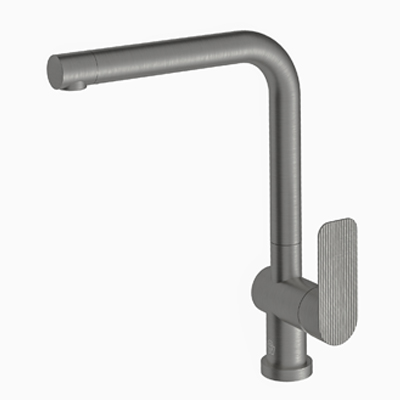 Single handle deck mount mixers.