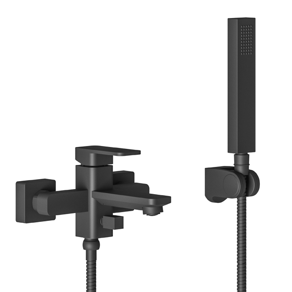 Single handle external shower/tub set