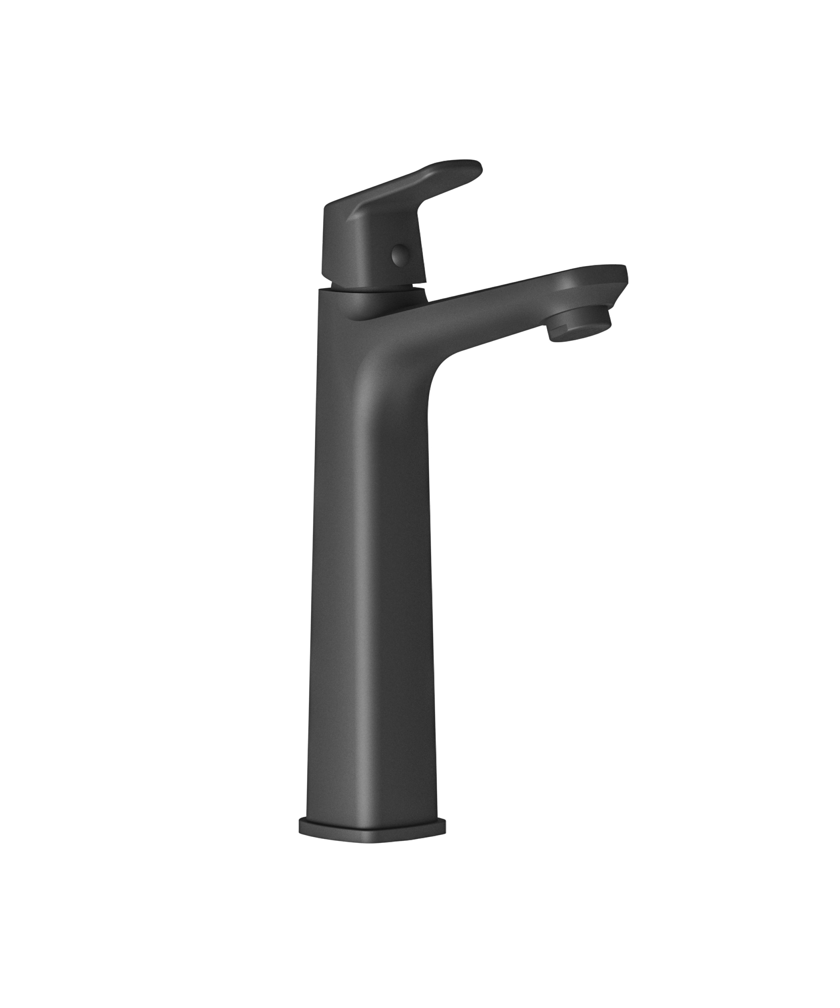 Single handle vessel faucet.