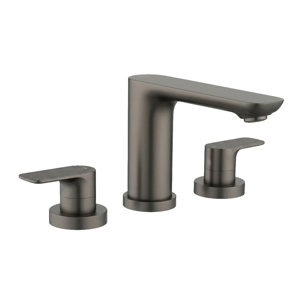 Widespread lavatory faucet