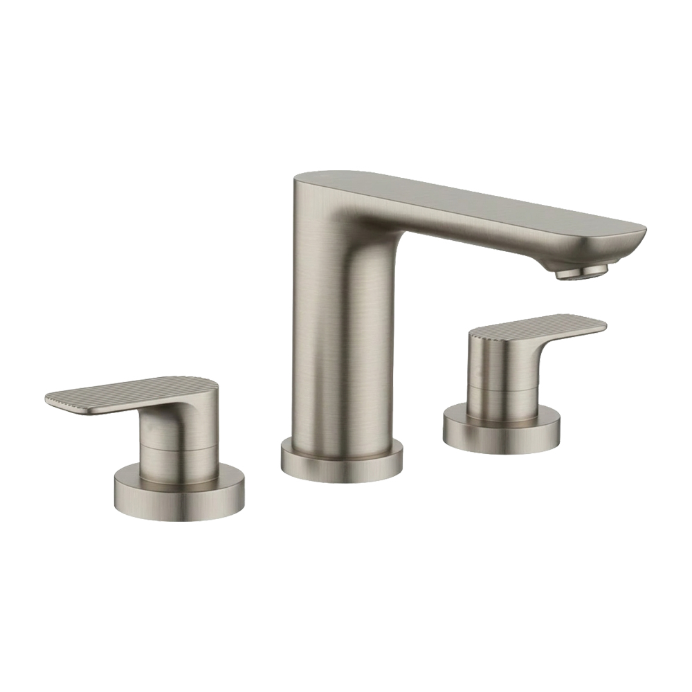 Widespread lavatory faucet