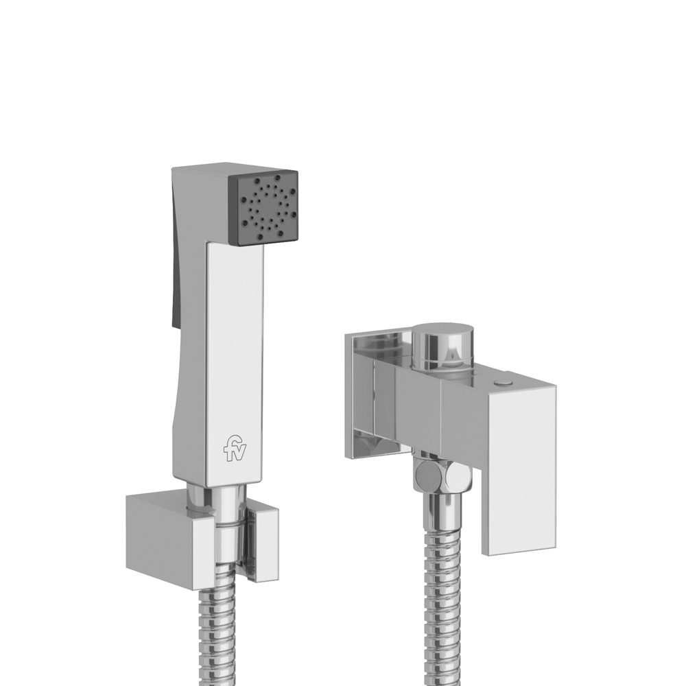 Square handheld Bidet Spray Kit