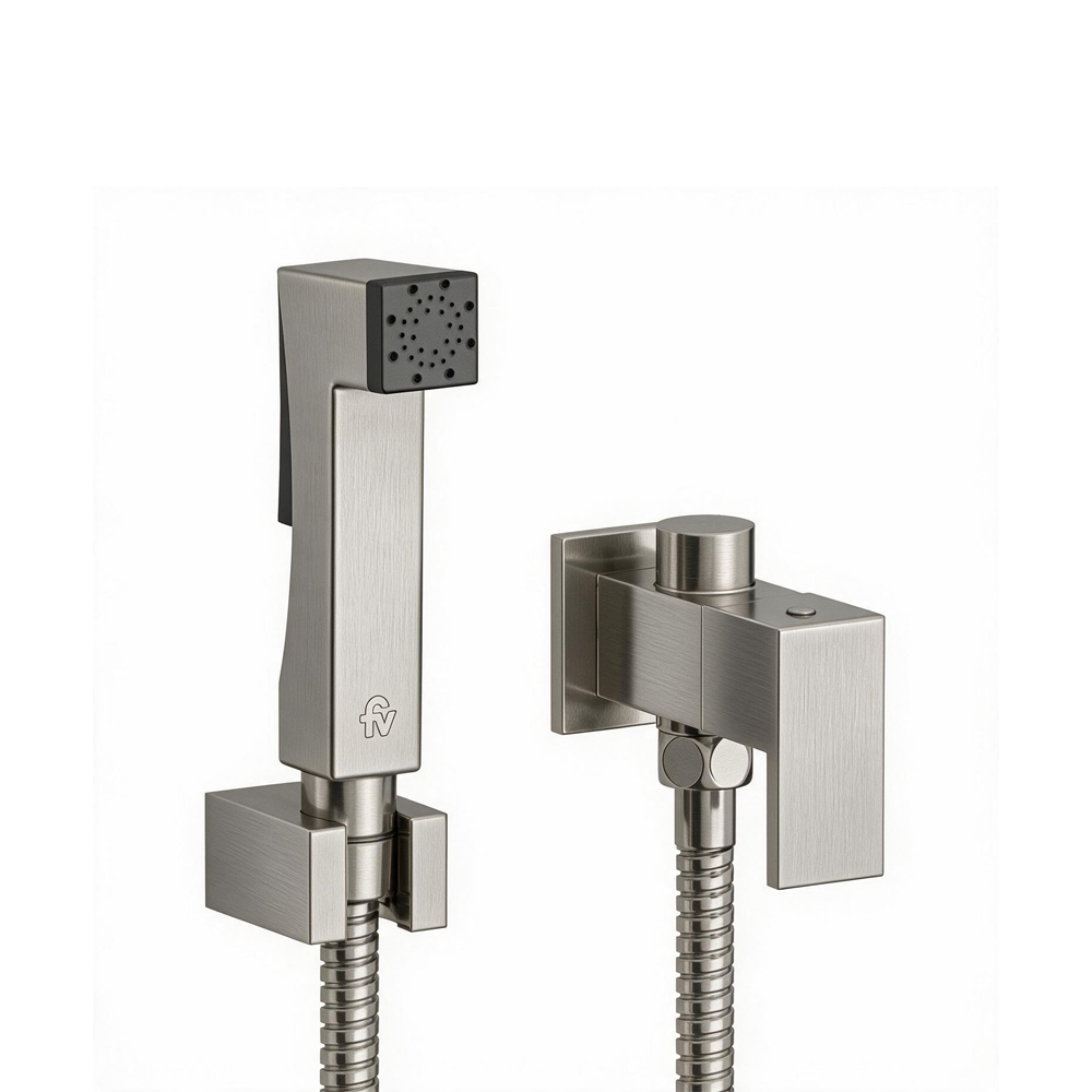 Square handheld Bidet Spray Kit