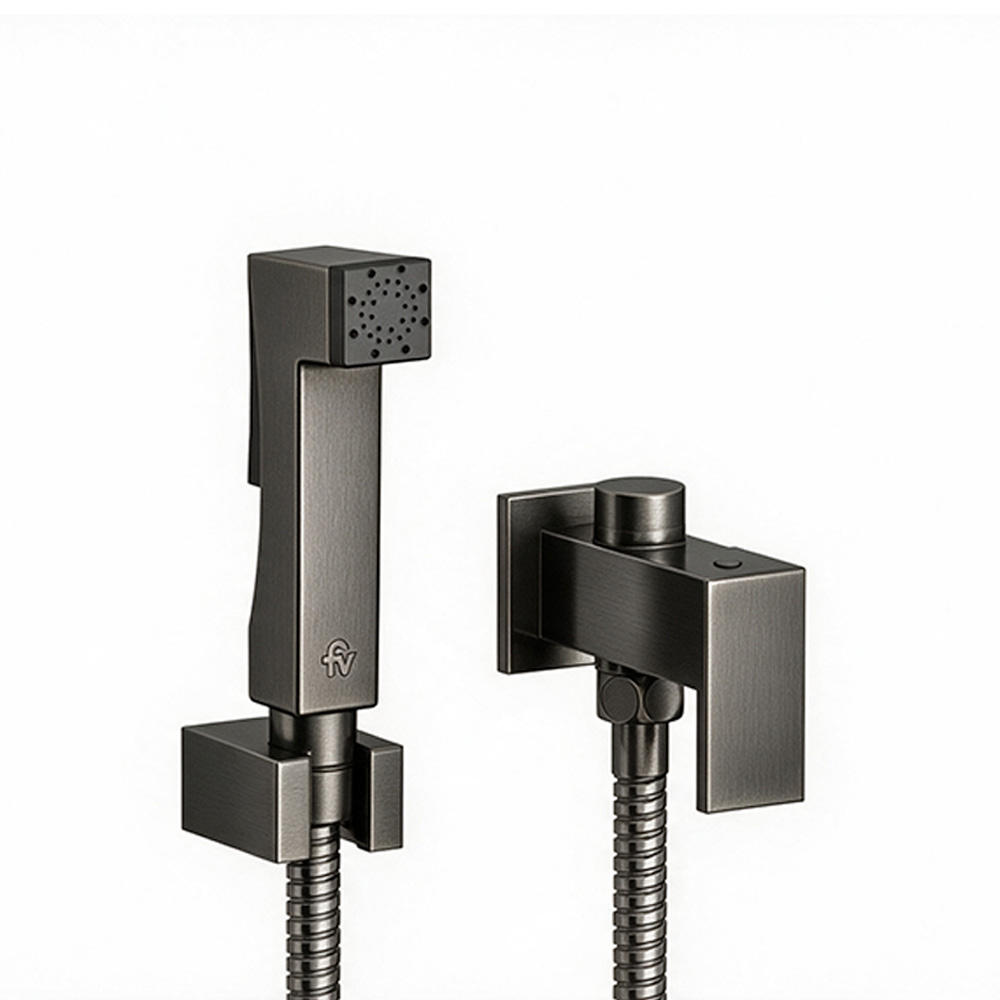 Square handheld Bidet Spray Kit
