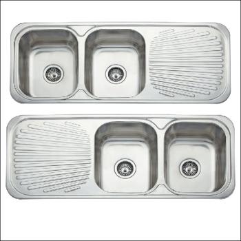 Stainless steel kitchen sink