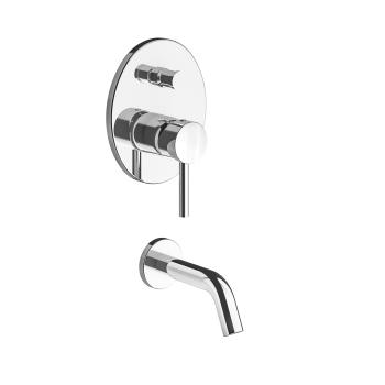In wall single handle tub & shower mixer
