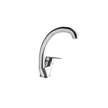 Single handle deck mount kitchen mixer