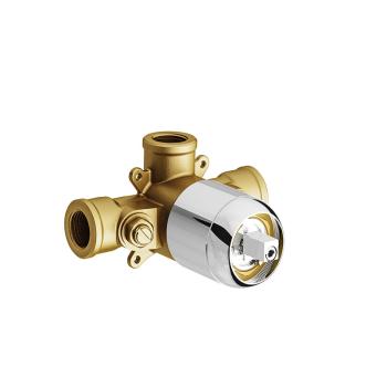 Pressure balanca valve shower base