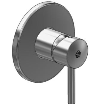 In wall single handle tub & shower mixer
