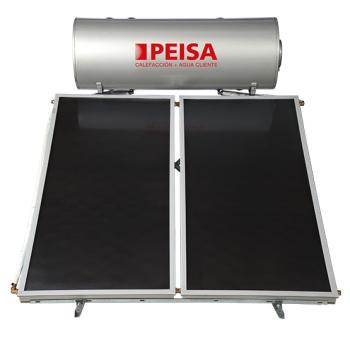 Flat plate pressurized solar water heater