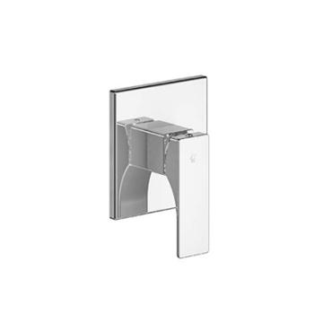 In wall single handle shower mixer