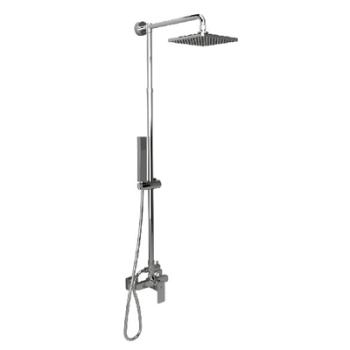 External single handle shower