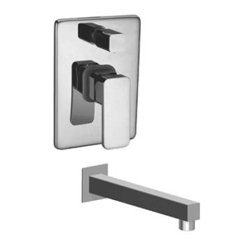 Single handle tub and shower mixer