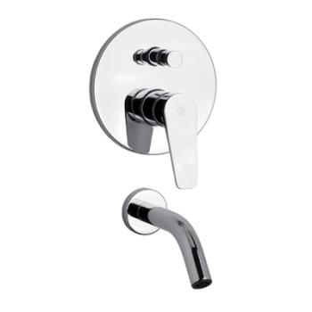 Single handle tub and shower mixer