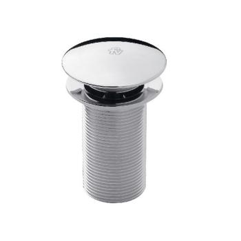 Soft touch lavatory drain