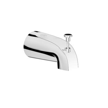 Tub wall spout.