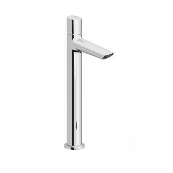 Single handle vessel faucet.