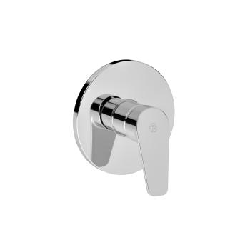 In wall single handle shower mixer.