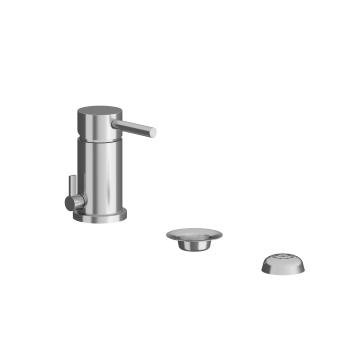 Single handle bidet set.