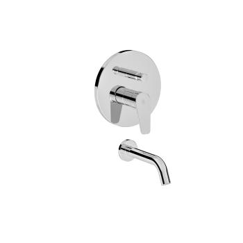 Single handle tub and shower mixer